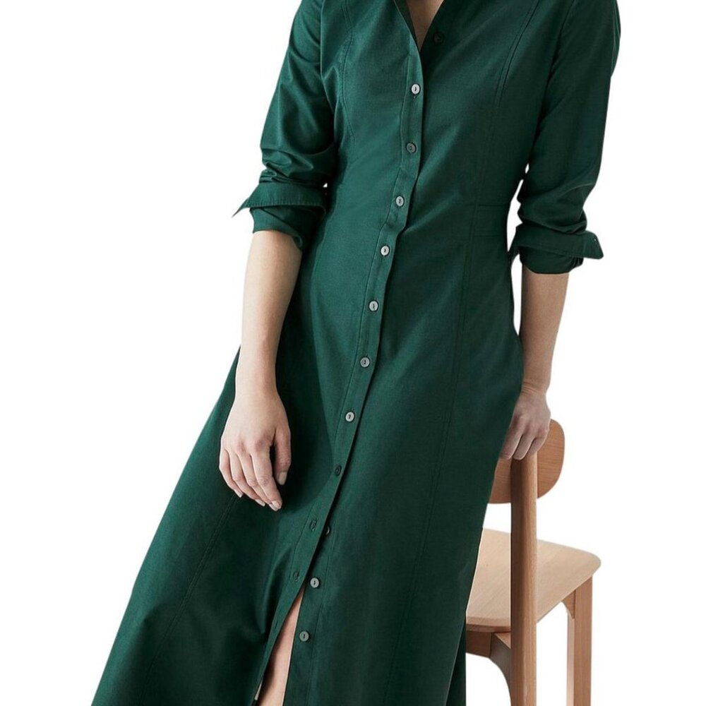 Trenery Women's Green Dress